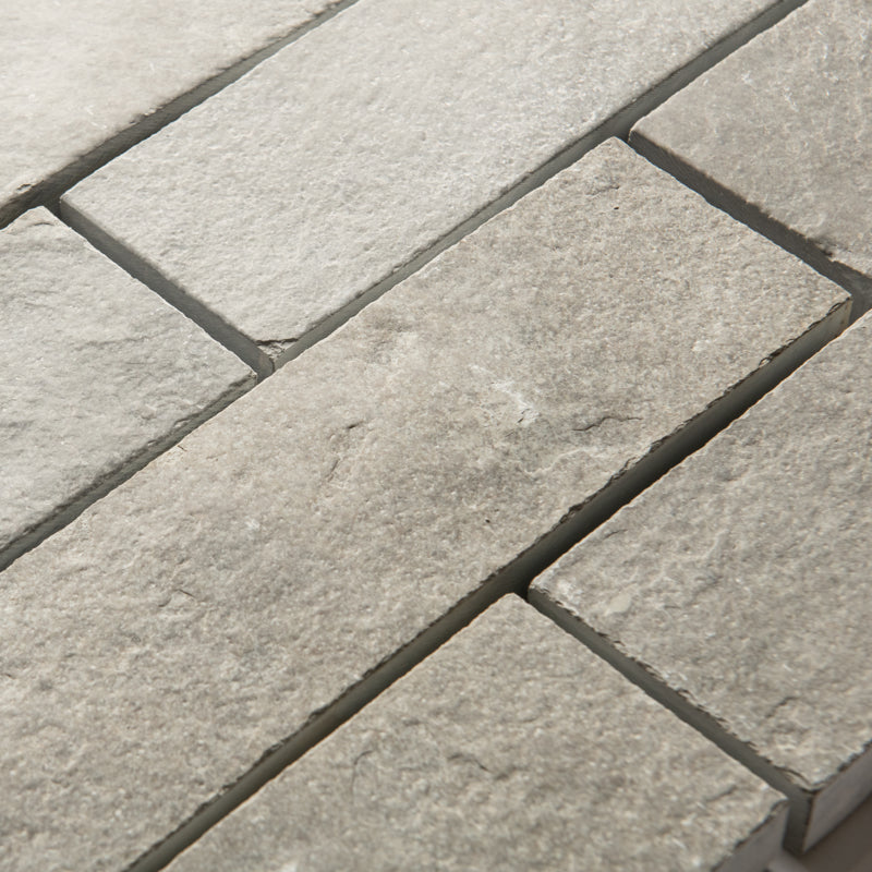 Natural Grey Limestone Parquet Stone Flooring Tiles