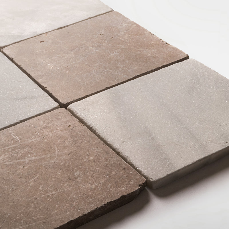Macael White - Tumbled Marble