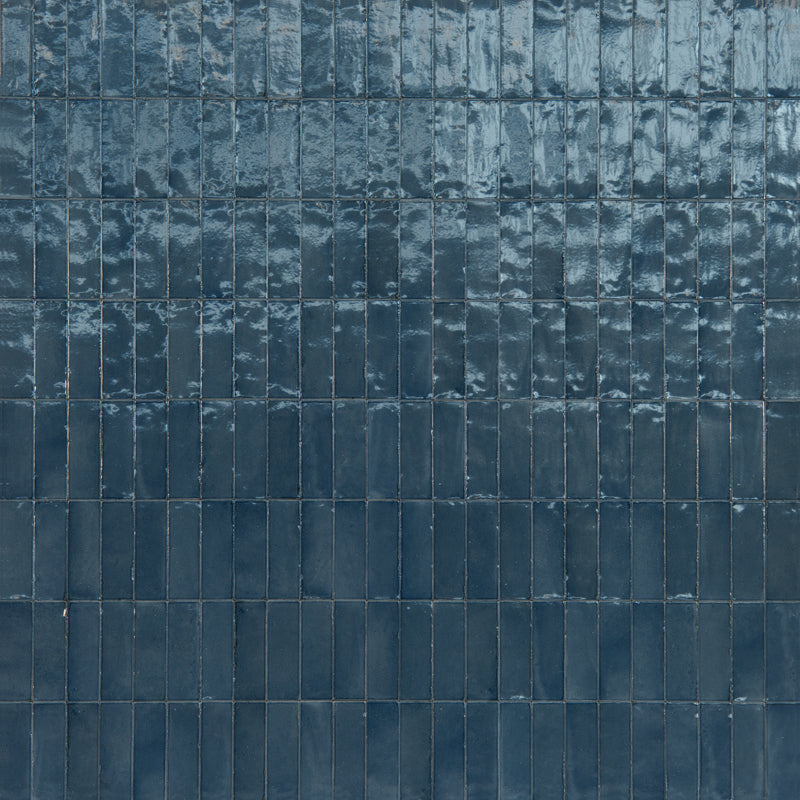 Qualis Rice Blue | Glazed Porcelain Glazed Blue Floor & Wall Tile