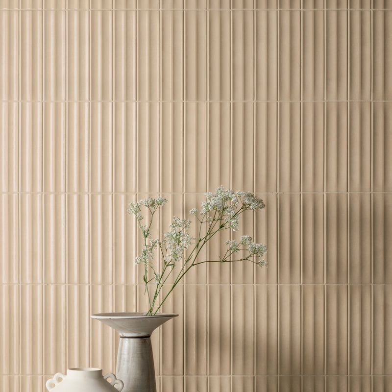 Honey Decorative Beige Tiles For Use On The And Size 240mm X 60mm From Lapicida Cream Dark Beige Long Thin Brick Style Tiles