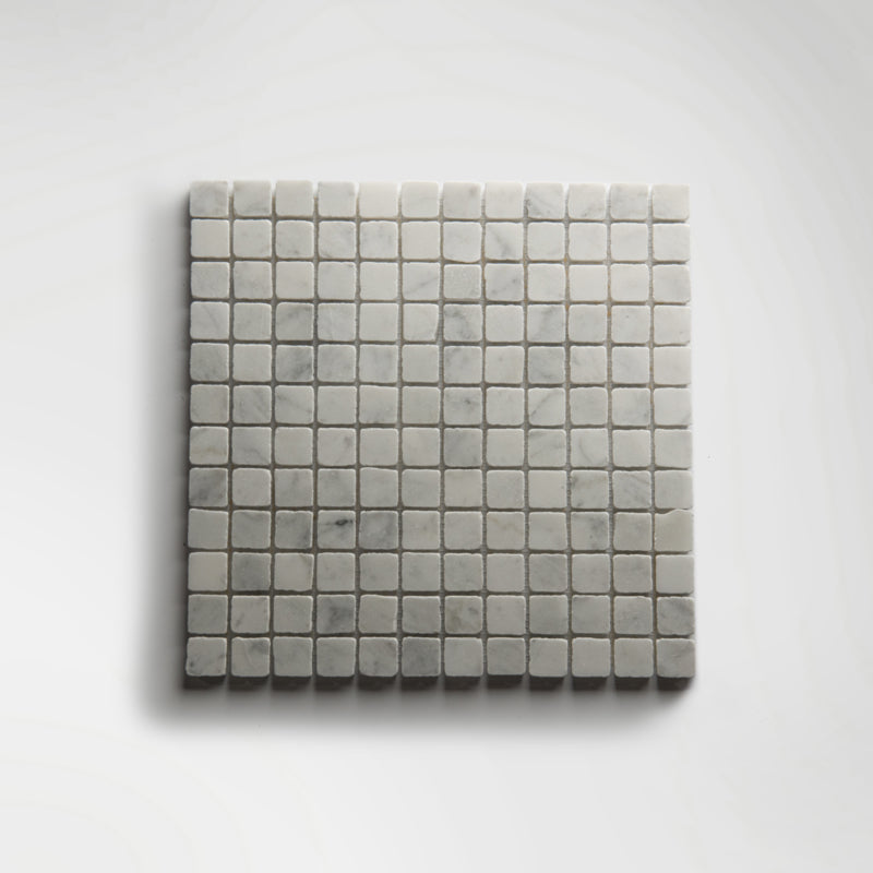 Roman Bianco Carrara Mosaic