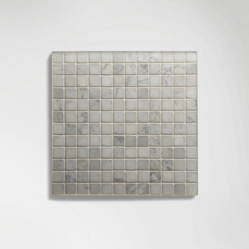 Roman Bianco Carrara Mosaic