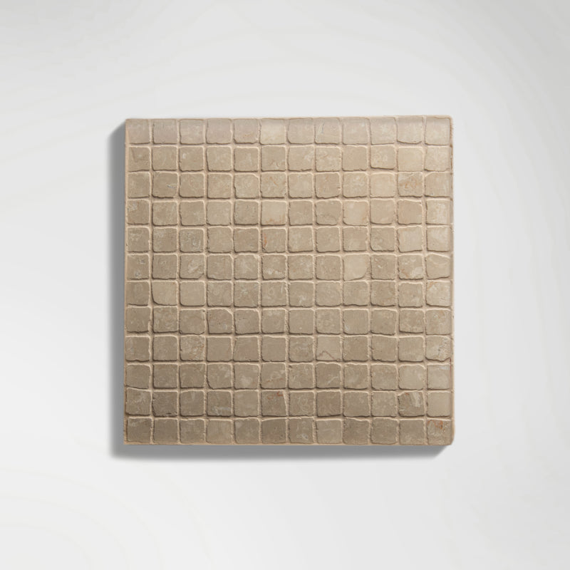 Beige Handmade Marble Mosaic Tiles