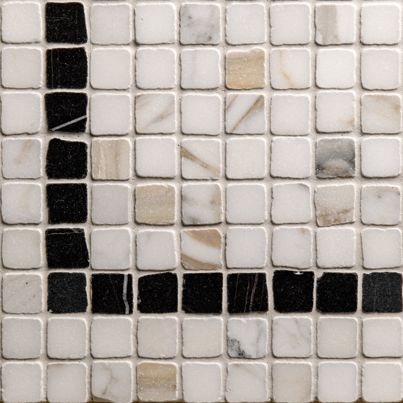 Roman Calacatta Gold Mosaic