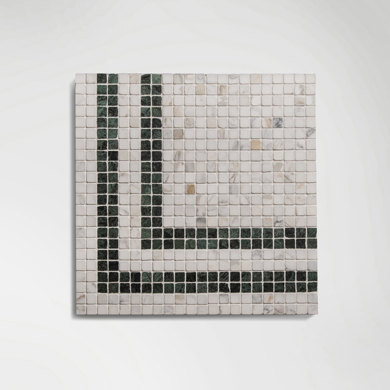 Roman Calacatta Gold Mosaic