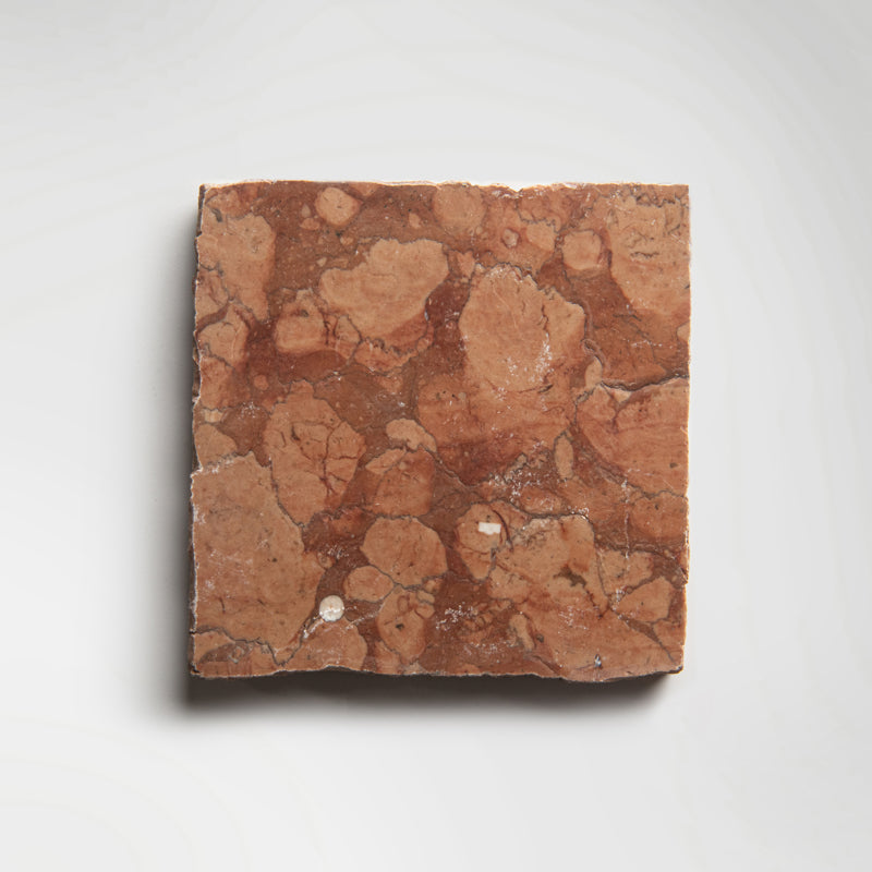 Small Red Square Handmade Marble Tiles