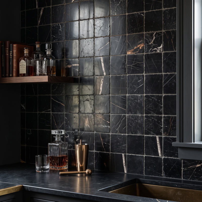 Roman Sahara Noir Squares