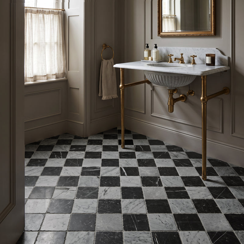 Roman Sahara Noir Squares