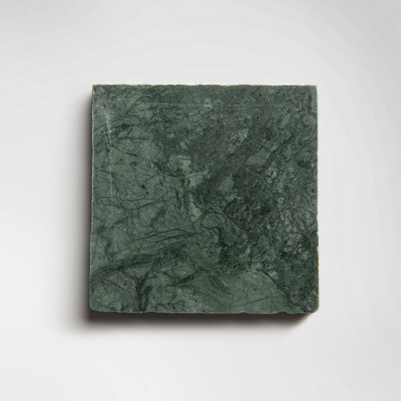 Small Green Verde Handmade Square Marble Tiles