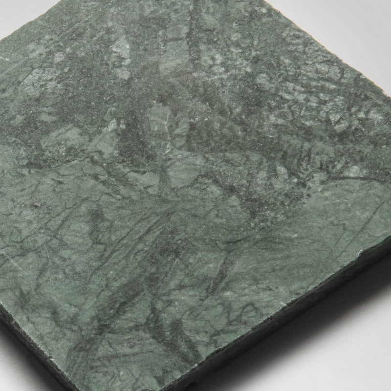 Small Green Verde Handmade Square Marble Tiles