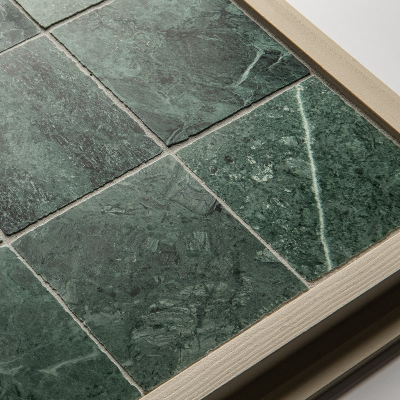 Small Green Verde Handmade Square Marble Tiles
