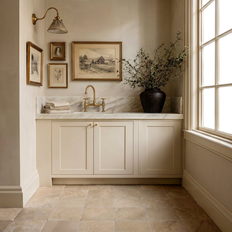 Rosa Andalusia - Tumbled Marble