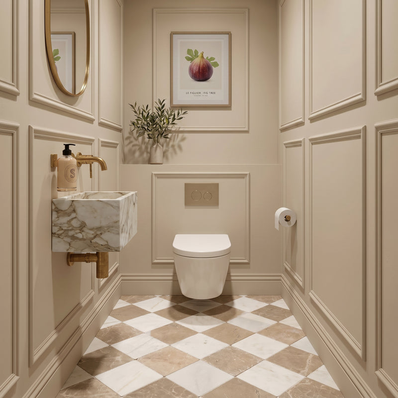 Rosa Andalusia - Tumbled Marble