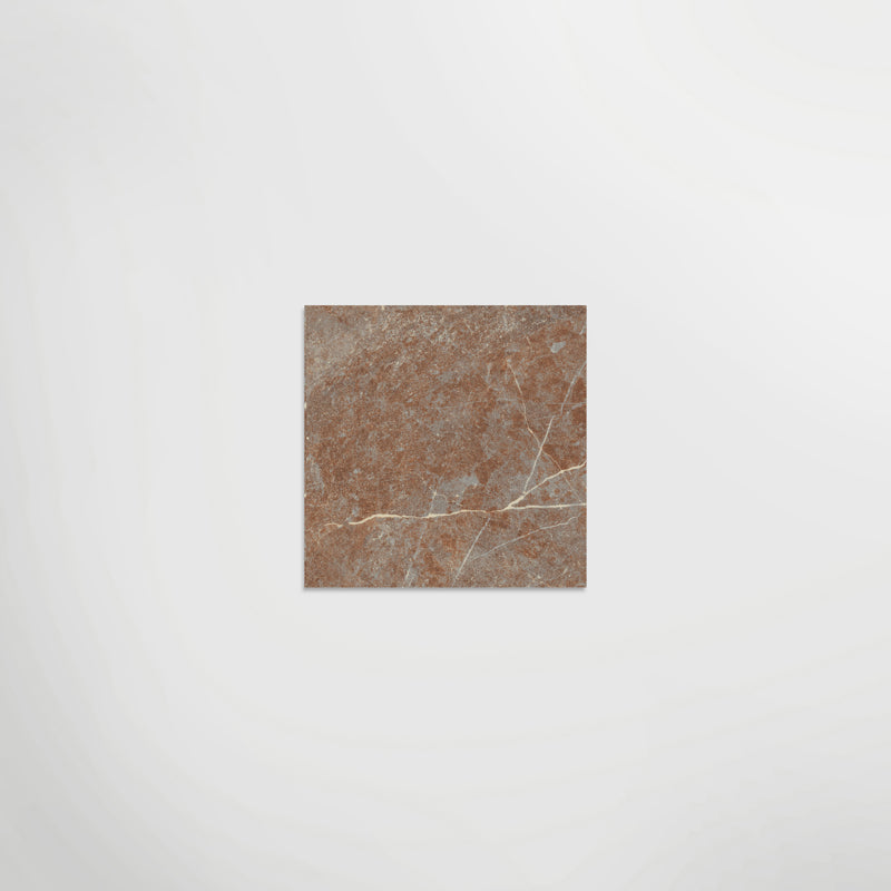 Red & Brown Porcelain Anti Slip Tiles Ideal For Bathrooms