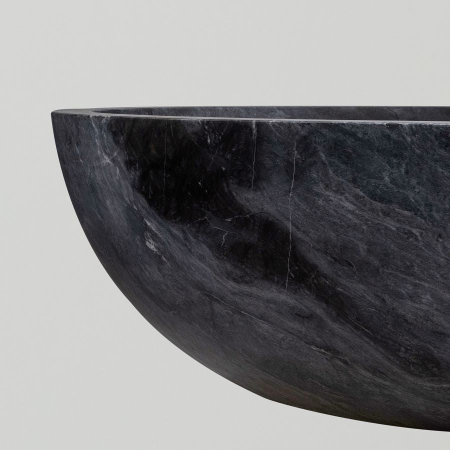 Ruivina Marble Half Egg Luxury Bath | Honed Marble Luxury Bath