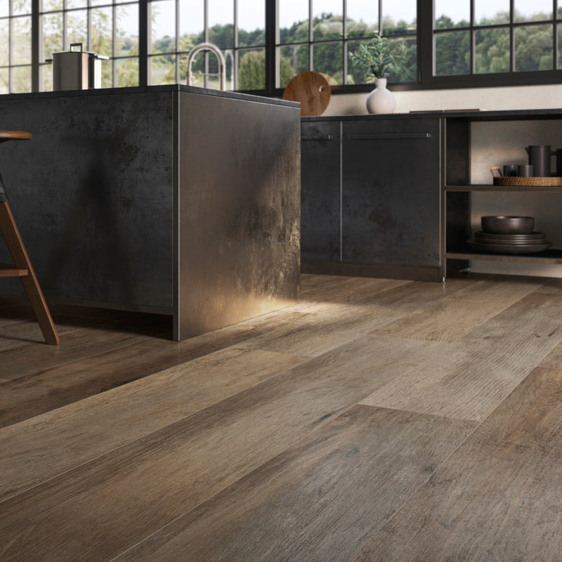 Saint Wood Rustic Brown - Wood Effect Porcelain