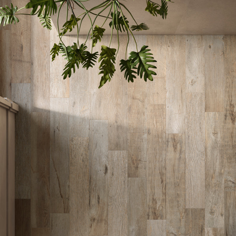 Saint Wood Rustic Walnut - Wood Effect Porcelain