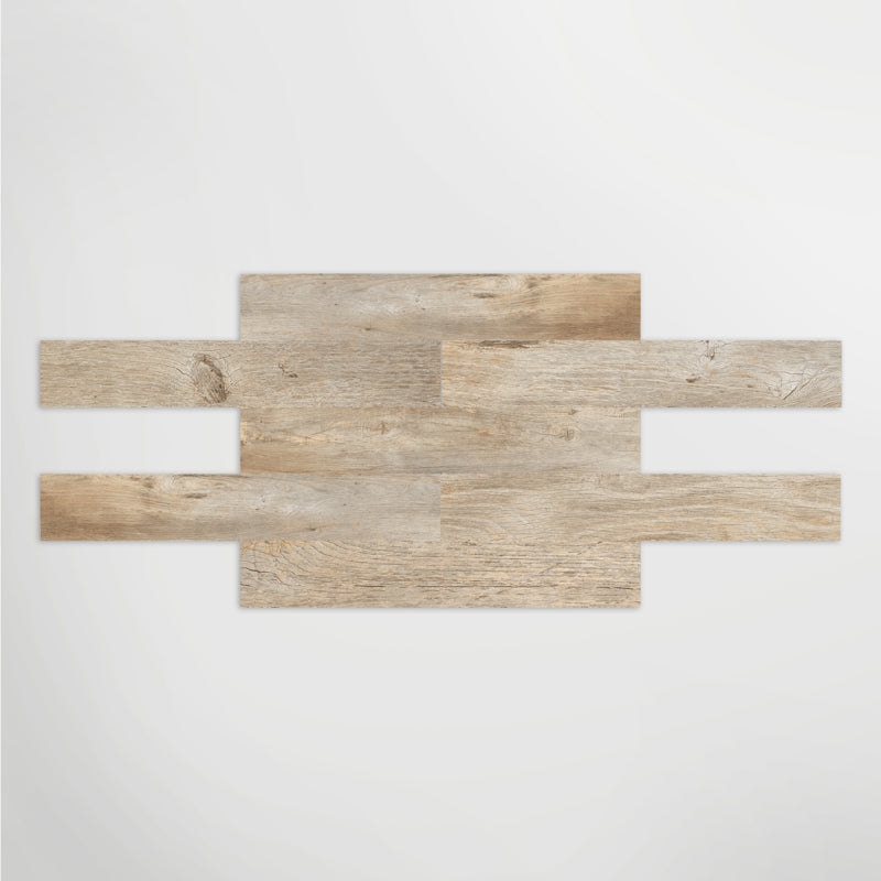 Saint Wood Rustic Walnut - Wood Effect Porcelain