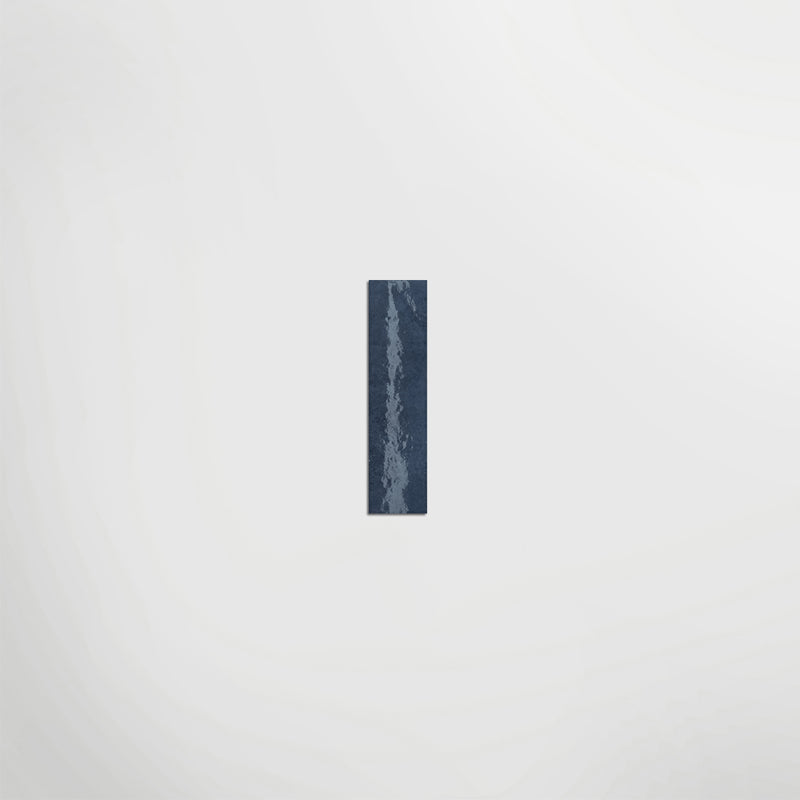 Sensa Mini Blu Decorative Blue Tiles 240mm X 60mm From Lapicida long thin navy blue brick tiles metro