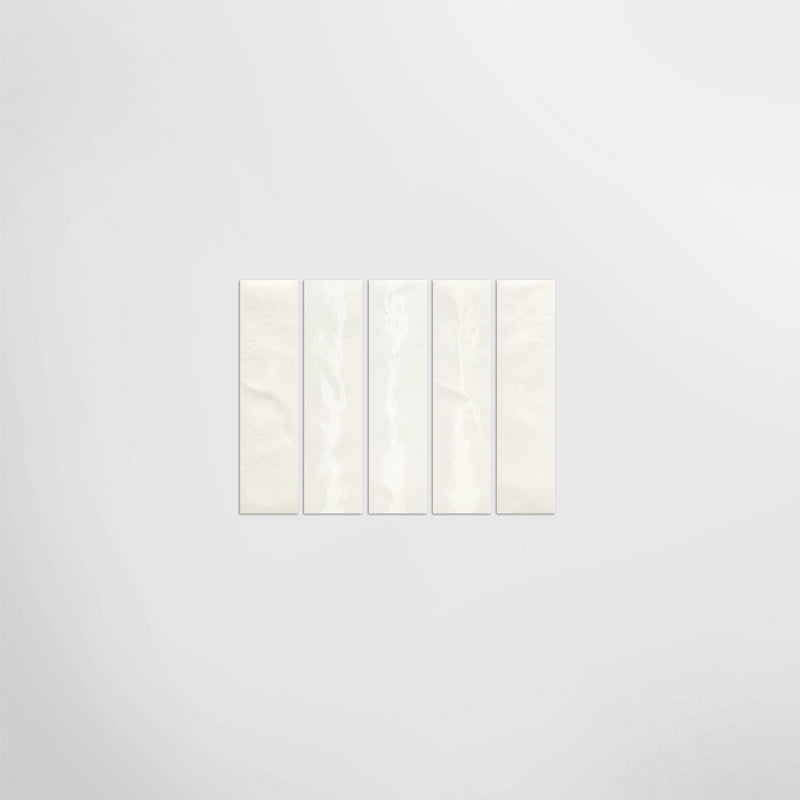 Sensa Mini Salt Decorative White Tiles For Use On The And Size 240mm X 60mm From Lapicida White Long Thin Brick Style Tiles