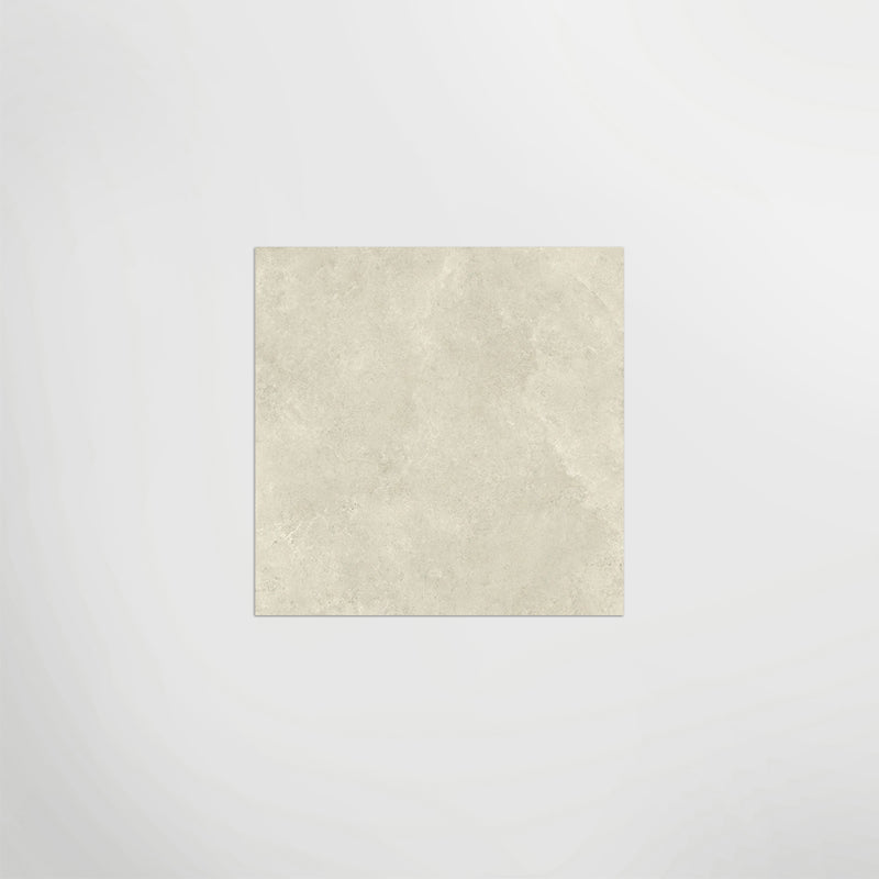 Ivory Stone Effect Square 900mm X 900mm Porcelain Tiles