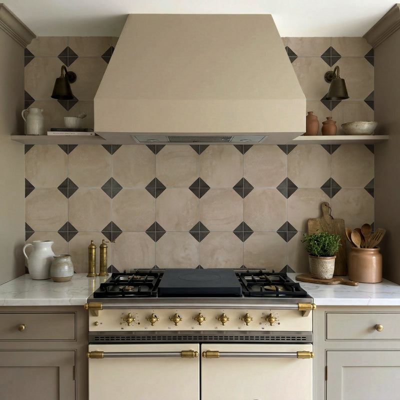 Tessa Octo Multi - Decorative Porcelain