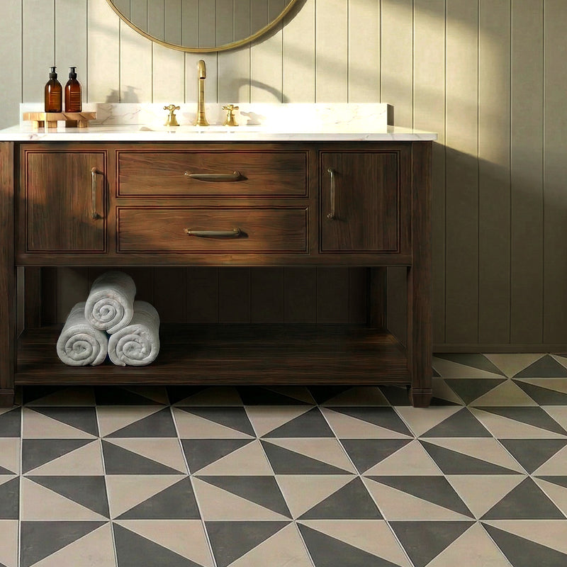 Tessa Triangol Multi - Decorative Porcelain