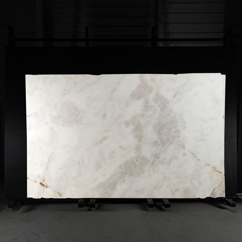 Venetian White - Marble Slab - 00085
