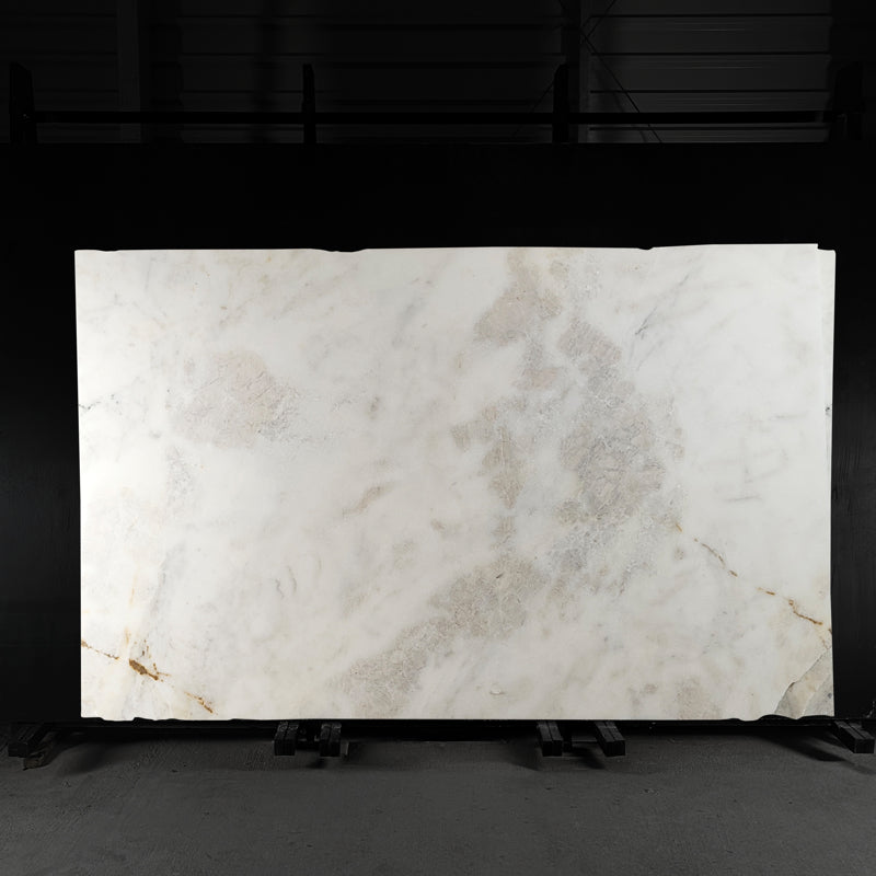 Venetian White - Marble Slab - 00085
