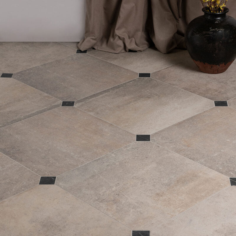 Porcelain Octagon Shape Floor Tiles