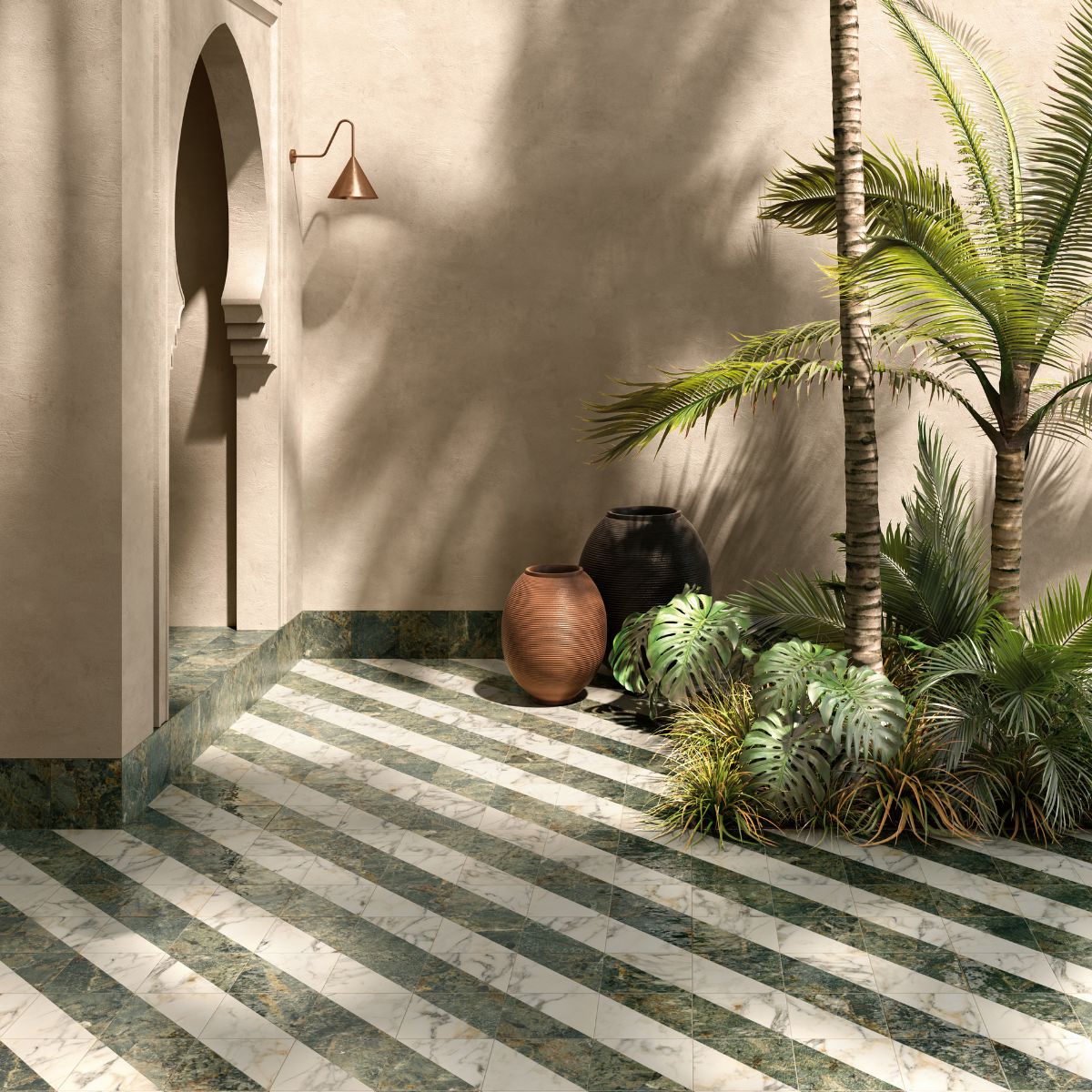 Dimore Eulalia Amazzonite - Decorative Porcelain