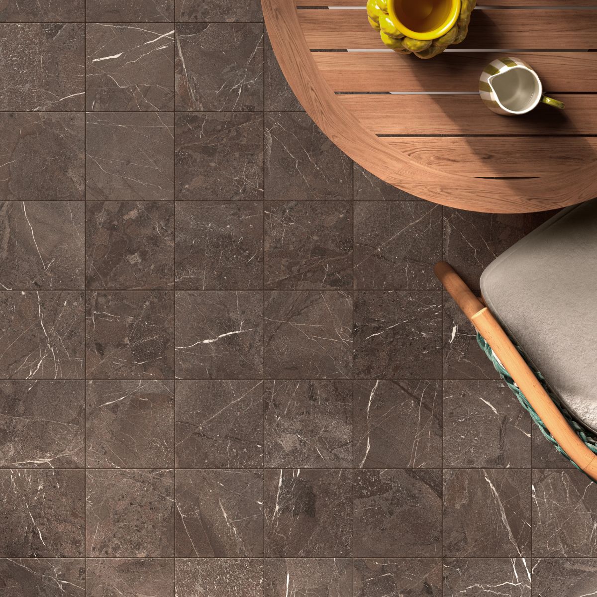 Dimore Marrone Imperiale - Decorative Porcelain