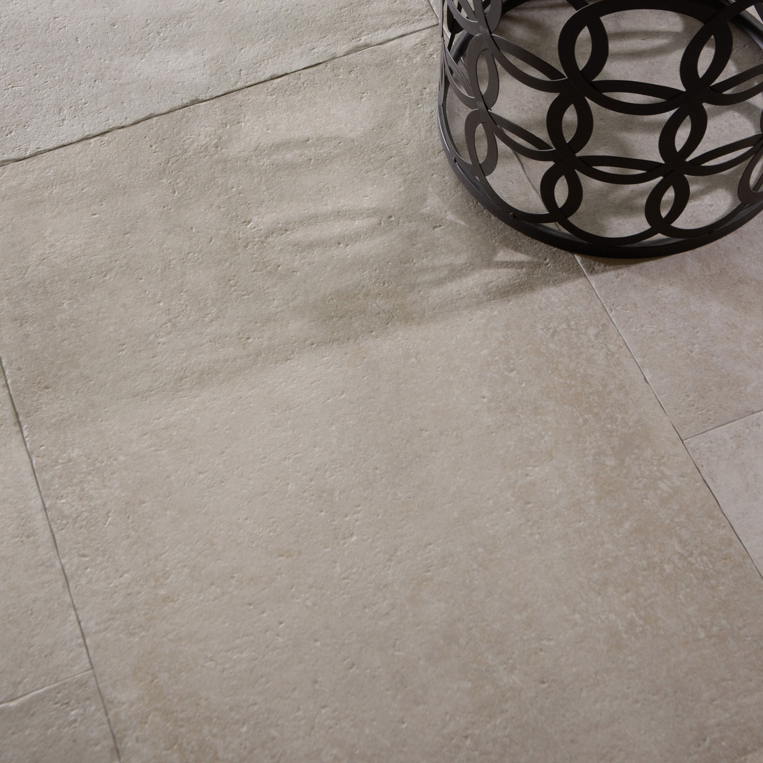 Lapicida Montpellier Ivory porcelain floor tiles