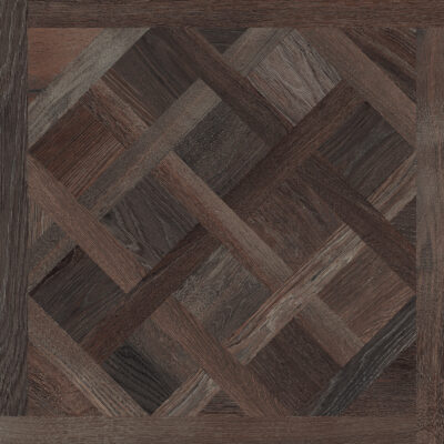 Lapicida Boisée Versailles Dark Mahogany wood effect flooring tile