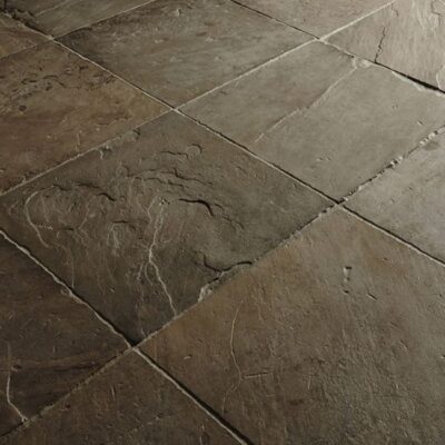 Lapicida genuine Antique English Square reclaim sandstone floor