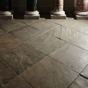 Lapicida genuine Antique English Square reclaim sandstone flooring