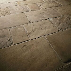 Lapicida genuine antique English Reclaimed measured coursed stone flooring flags