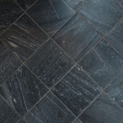 Lapicida genuine antique Spanish Grey Cordoba marble Reclaimed flooring slabs