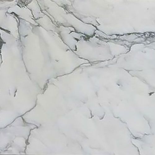 Lapicida Calacatta Capri is a cool white grey marble with deep grey veining. Suitable for bathrooms, wet rooms and swimming pools.