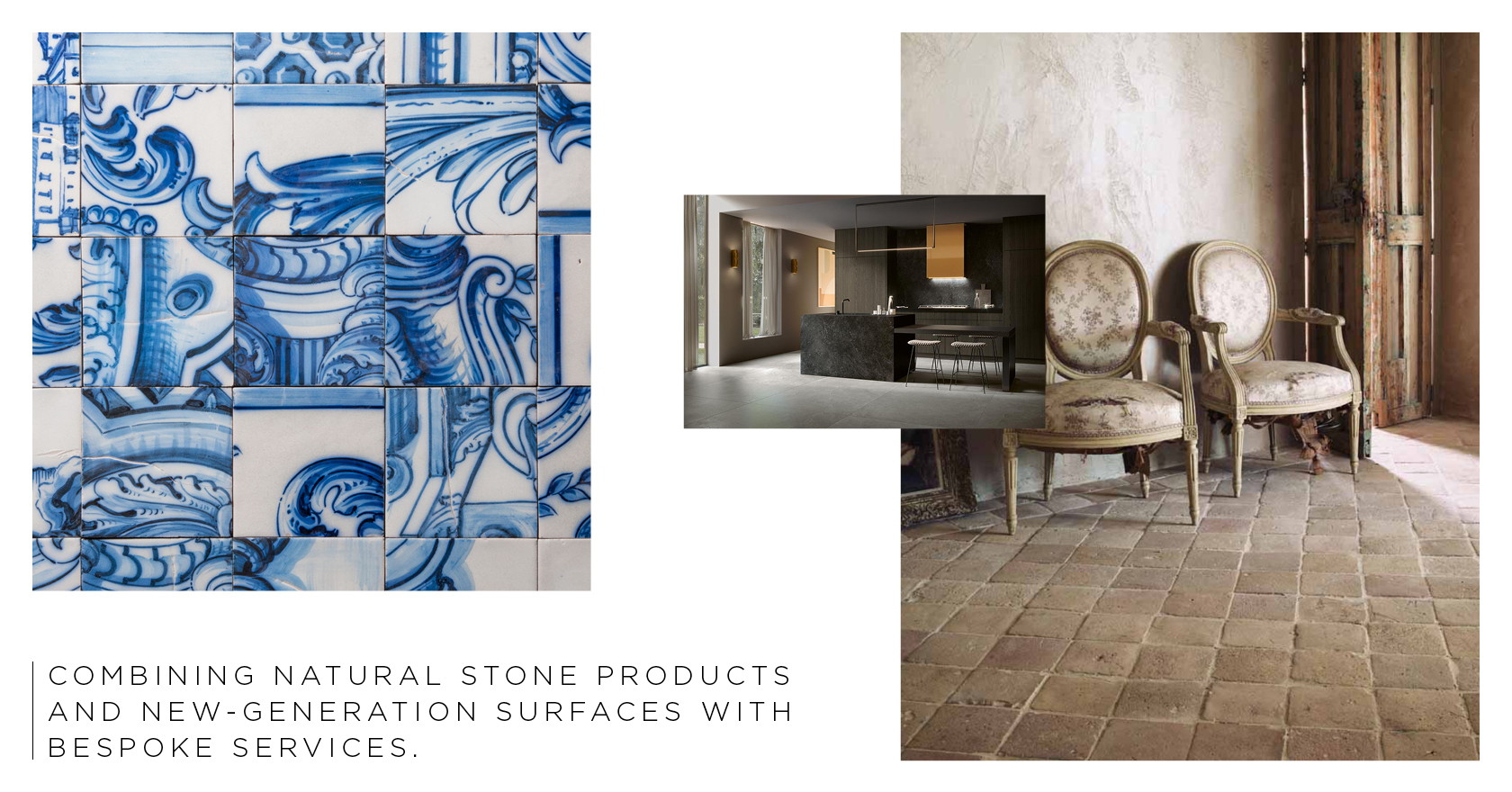 Lapicida works alongside leading interior designers, architects and garden designers for wall tiles, floor tiles and more
