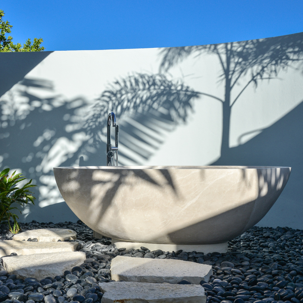 Lapicida bath at Luxury Residential Development in Caribbean