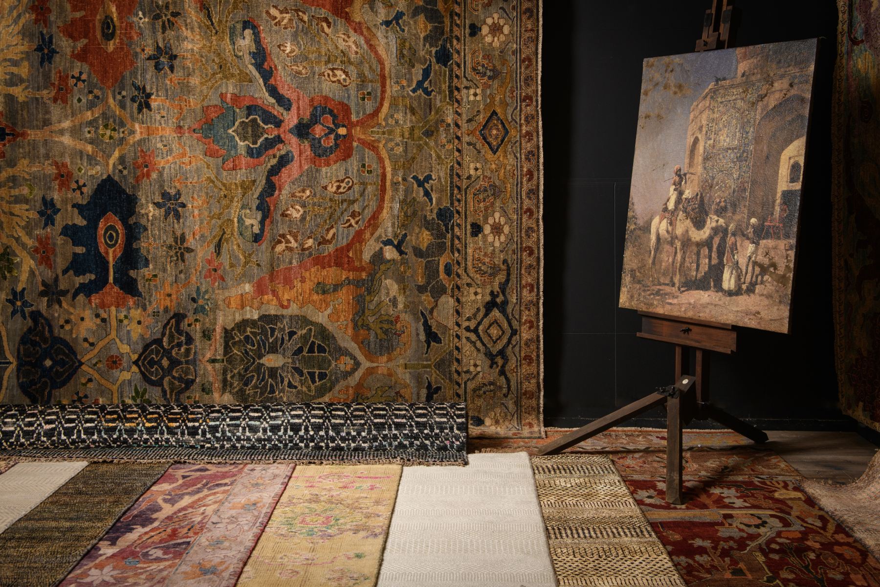 Lapicida Showroom features luxury rugs