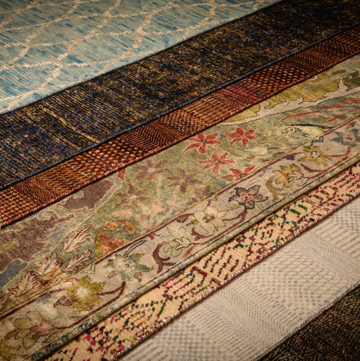 Lapicida Showroom features luxury rugs