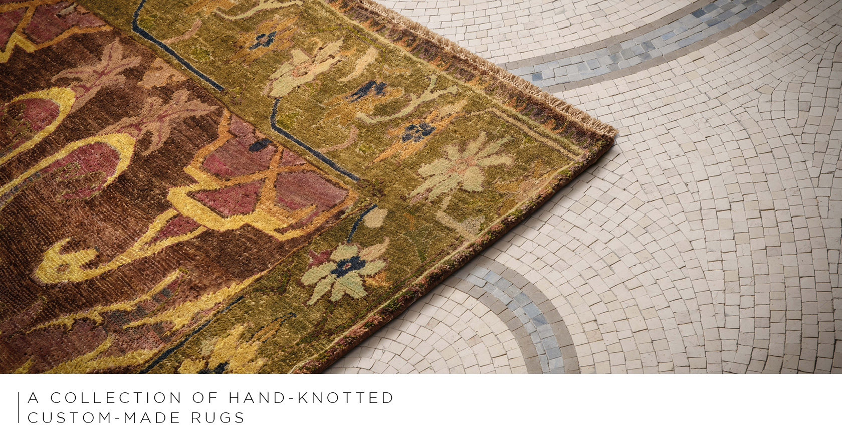 Lapicida DI VITA homes and lifestyles collection includes hand-knotted rugs