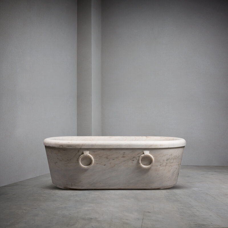 Lapicida Roman San Marino Marble Bath