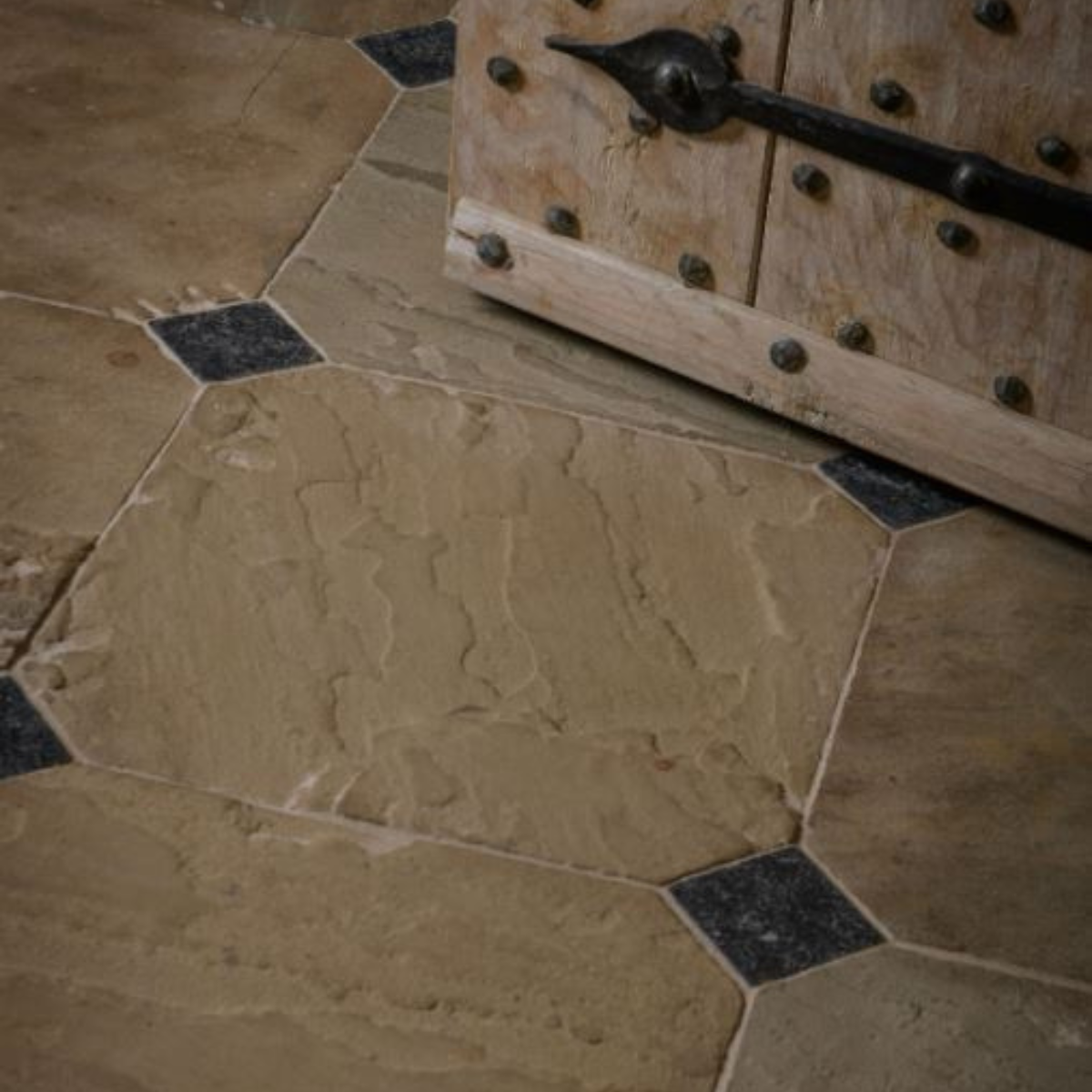 Neo Jacobean project - genuine antique reclaimed floor from Lapicida