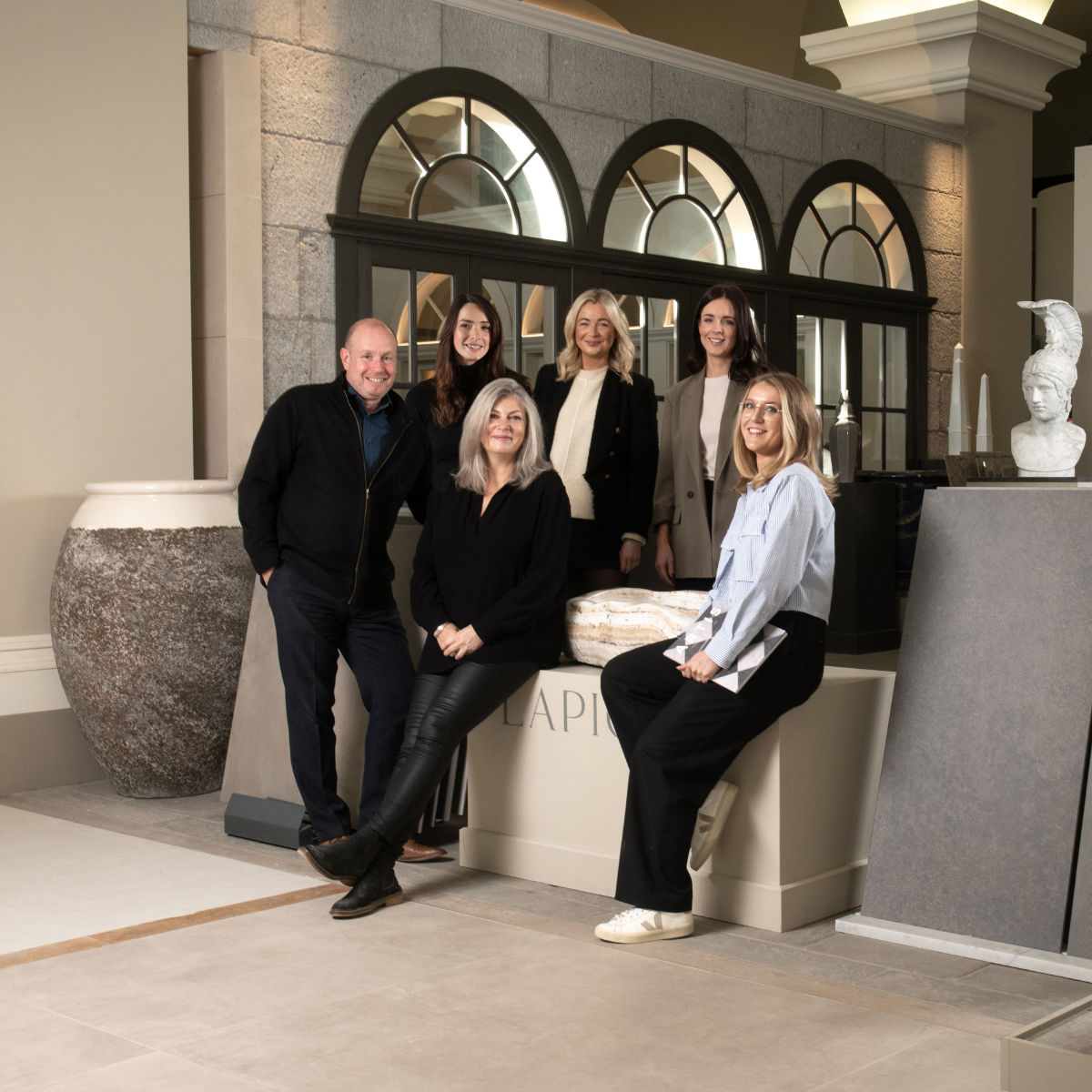 Meet the team of Project Consultants at Lapicida's showroom in Yorkshire